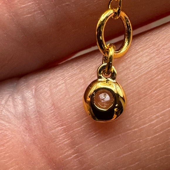 2035-AOHP Kate Spade “Everyday Spade” Cubic Zirconia Stud  & Pendent Set NWT - Picture 12 of 15